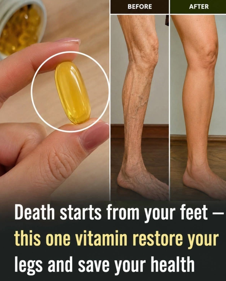 Death starts from your feet – this one vitamin restore your legs and save your health