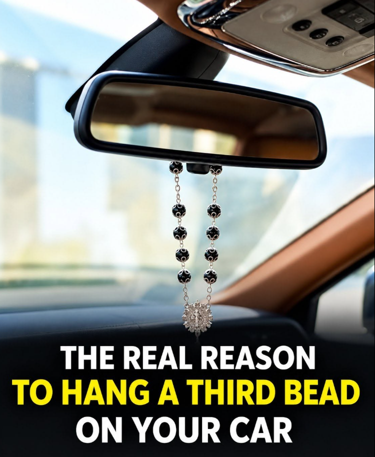 The real reason to hang a third bead on your car